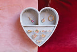 Velvet Heart Jewelry Box