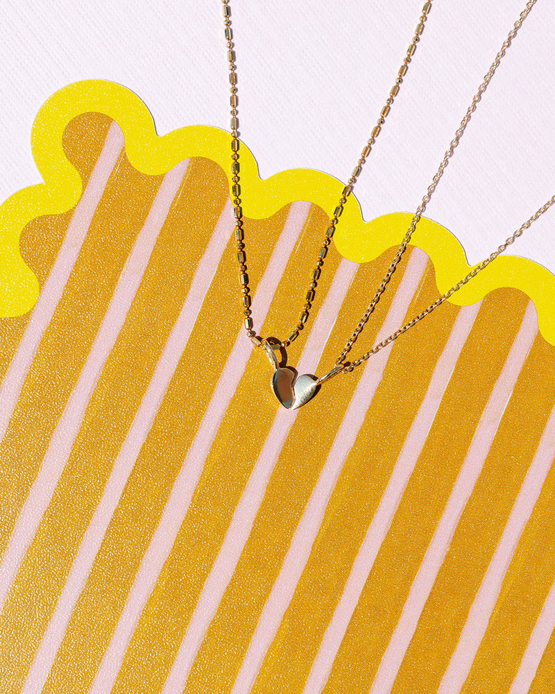 BFF Heart Charm