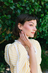Pink Carlyle Studs