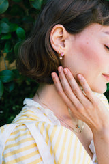 Pink Carlyle Studs