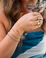 Montana Sapphire Beaded Bracelet