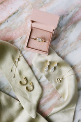 Marquise Diamond Nautilus Ring