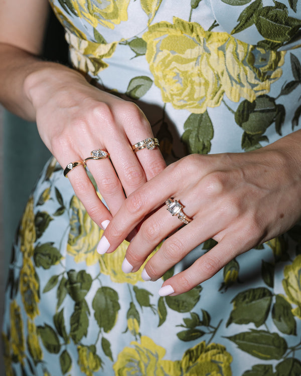 Diamond Tapered Baguette Ring