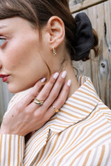 Oval Sapphire Signet Ring