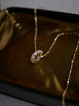 Gemstone Spinner Charm