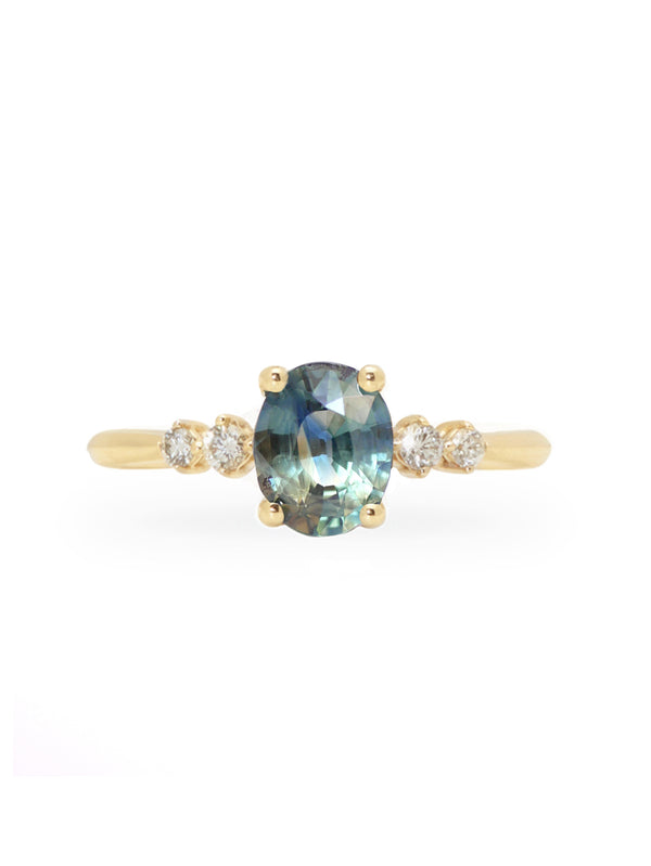 Parti Sapphire Drift Ring