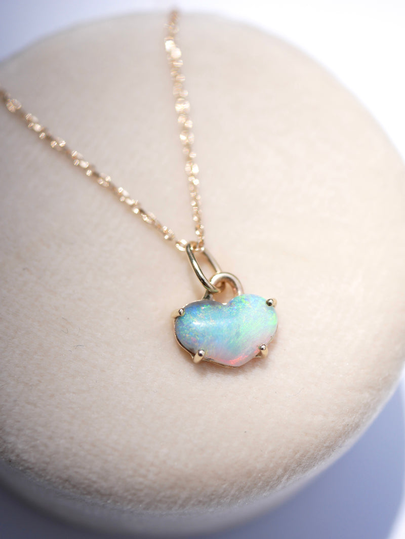 Australian Heart Opal Pendant