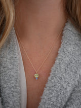 Lime Sapphire Pendant