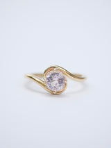 Pink Sapphire Nautilus Ring