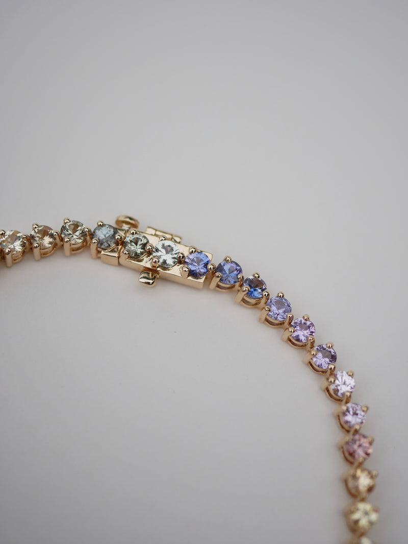 Sapphire Gradient Tennis Bracelet