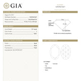 1.51ct 9.10x7.13x2.93mm GIA VVS1 J Oval Rosecut 20726-01