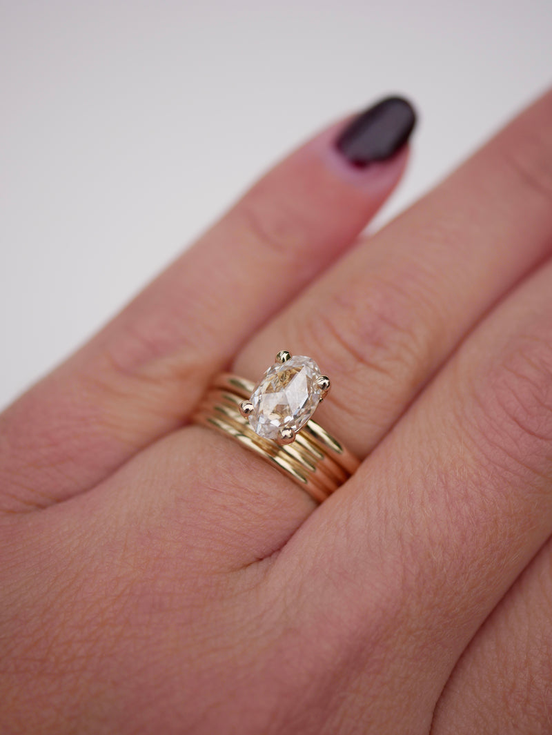 Rosecut Diamond Hidden Halo