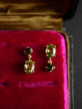 Mini Green Carlyle Studs