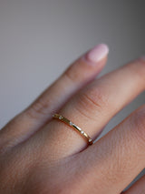 Bead-Set Eternity Ring