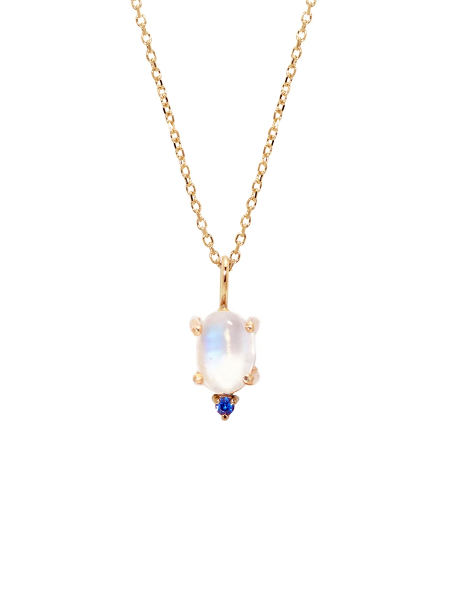 Oval Moonstone Pendant – Emily Warden Designs