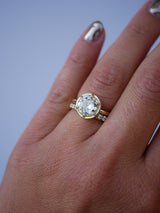 Georgian Set Diamond Ring