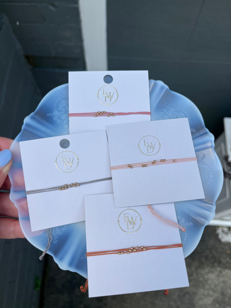 Wish Me Luck Gold Bracelet by Hortense
