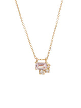 Pink Sapphire Balance Necklace