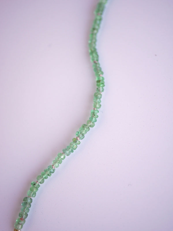 Beaded Emerald Bracelet