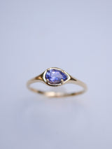 December Tanzanite Signet Ring