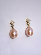 Pink Ballerina Pearl Drops