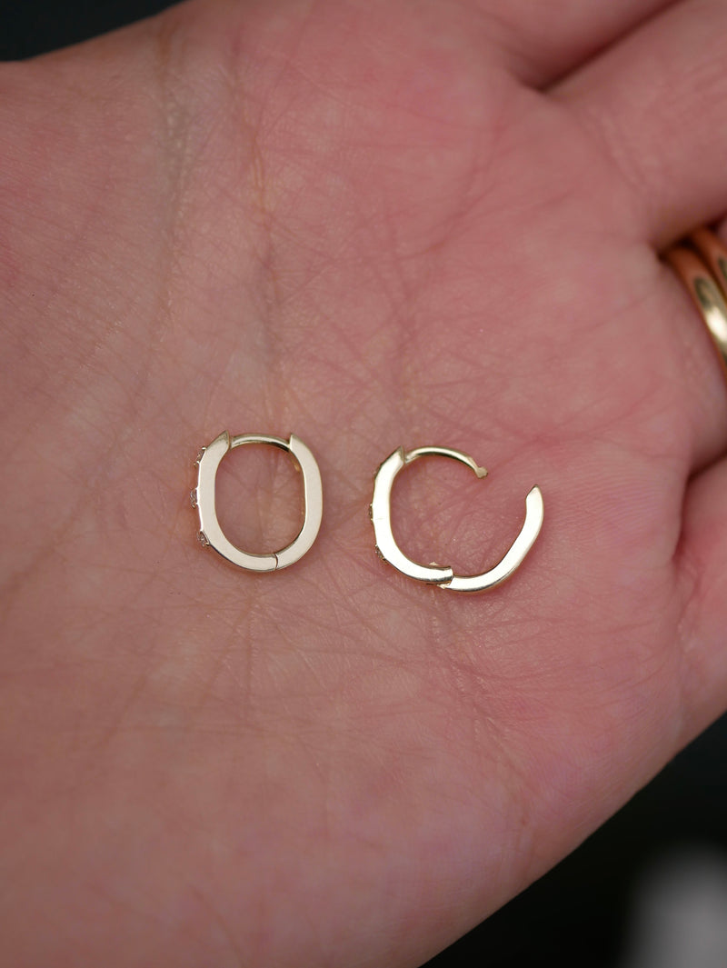 Mini Margot Hoops