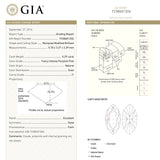 0.29ct 5.70x3.27x2.29mm GIA I1 Fancy Intense Purplish Pink Marquise Brilliant 24148-01