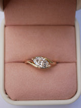 Marquise Diamond Nautilus Ring