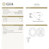 1.01ct 7.54x4.83x3.27mm GIA VS2 H Cushion Brilliant 28347-01
