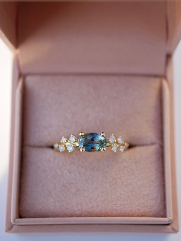 Oval Sapphire Athena