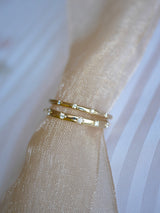 Wide Bead-Set Eternity Band