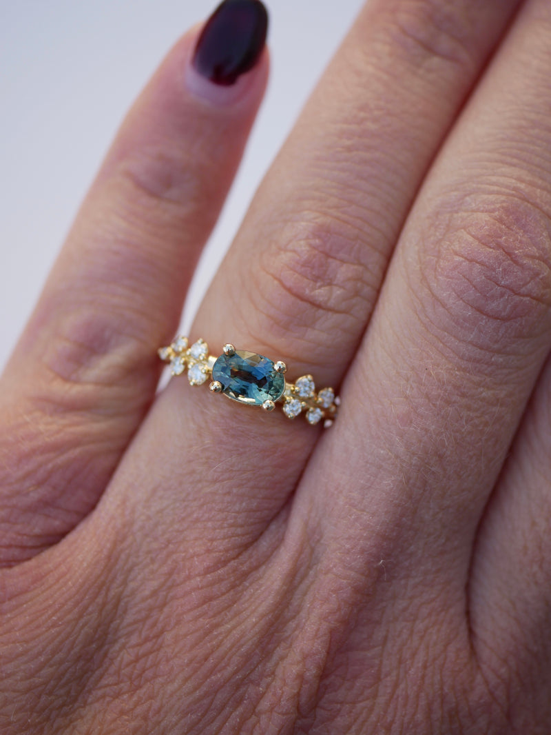 Oval Sapphire Athena