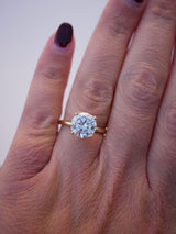 Round Diamond Solitaire Ring