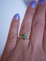 Parti Sapphire Drift Ring