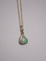 Opal & Diamond Bail Pendant
