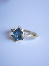 Shield Sapphire Reign Ring