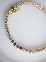 Sapphire Gradient Tennis Bracelet