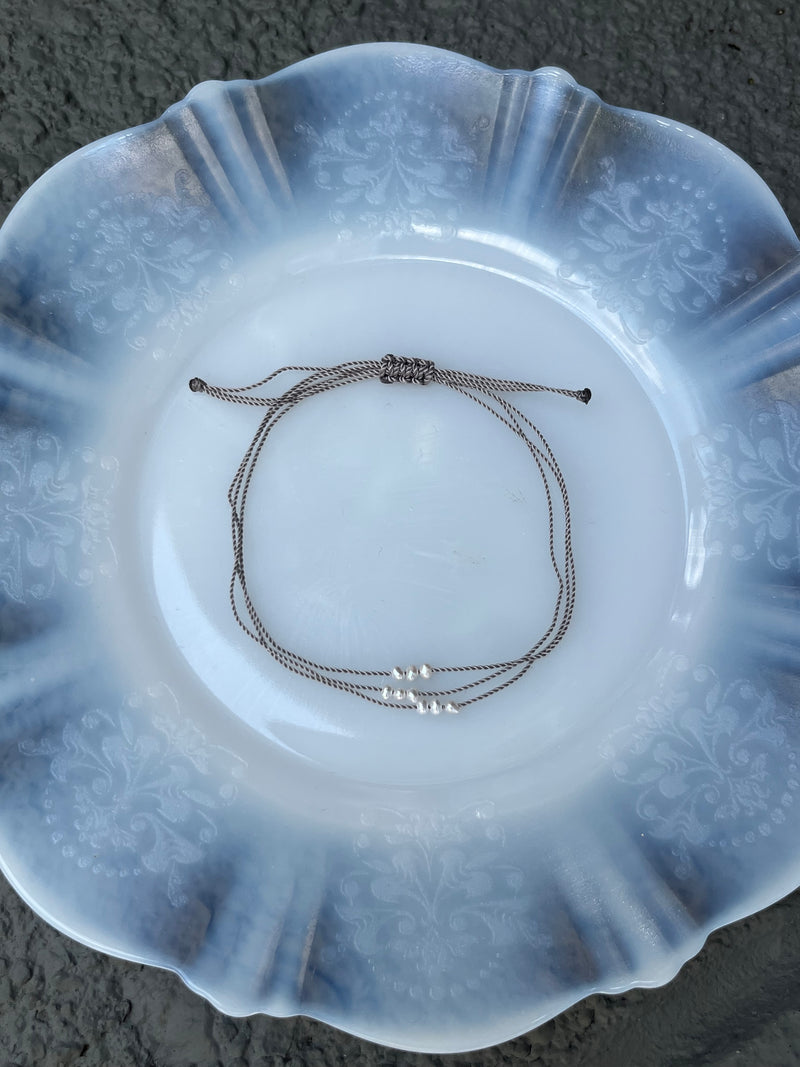Wish Me Luck Pearl Bracelet by Hortense