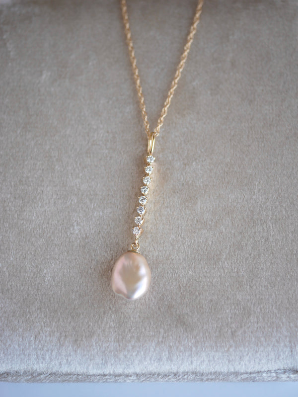 Diamond & Pearl Lariat