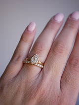 Wide Half Eternity Band