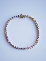 Sapphire Gradient Tennis Bracelet