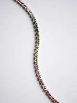 Princess Cut Sapphire Tennis Bracelet