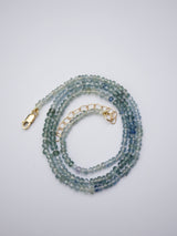 Montana Sapphire Beaded Necklace