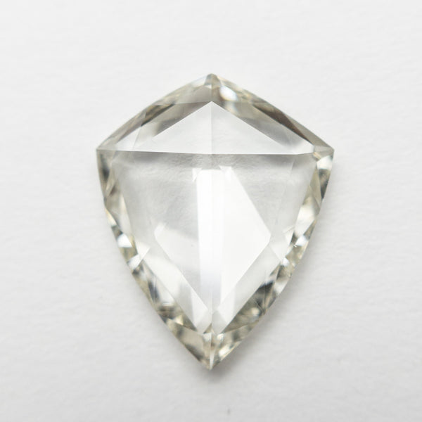 2.45ct 12.62x10.21x2.94mm VS1 L-M Shield Rosecut 18961-03 - Misfit Diamonds