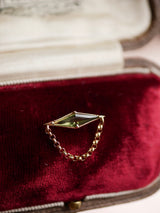 Sapphire Kite Lapel Pin