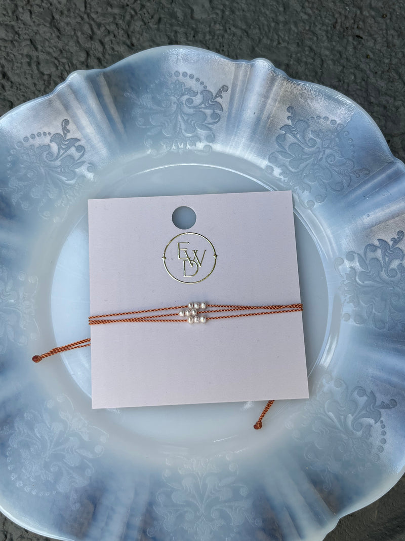 Wish Me Luck Pearl Bracelet by Hortense