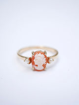 Accented Cameo Ring