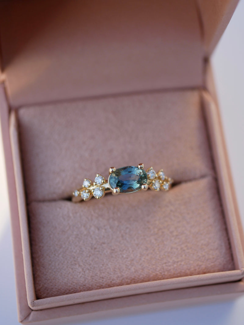 Oval Sapphire Athena