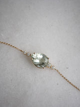 Prasiolite Corsage Bracelet