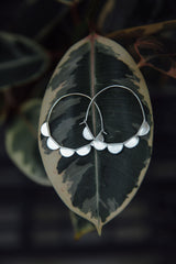 Scalloped Hoops - Emily Warden Designs Site